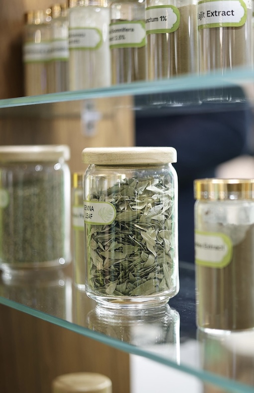 Sustainable product on display
